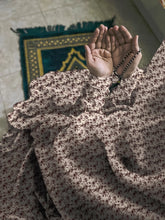 Namaz Chaddar With Sleeves  - Pastel Pink